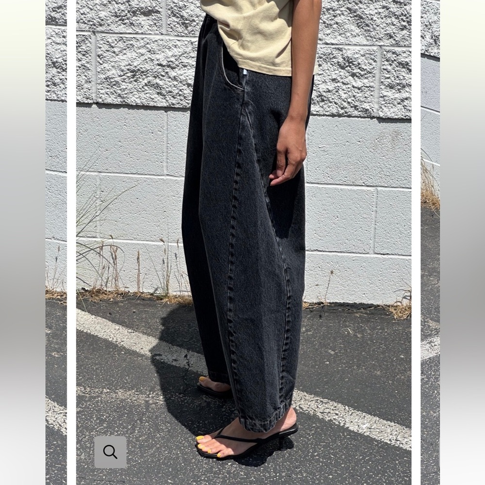 Women's Le Bon Shoppe Arc Pants black denim